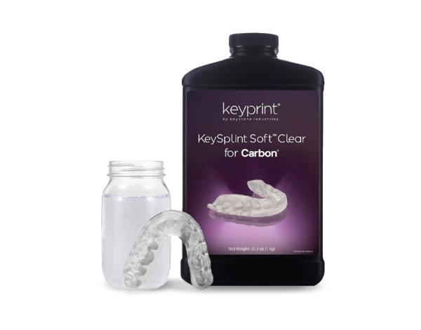 KeyPrint® KeySplint Soft Clear for Carbon® (1.000 g)